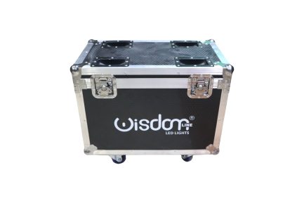 Baule flight case VUOTO per Teste mobili Aura Wash 19x15 Wisdom B-STOCK e USATO