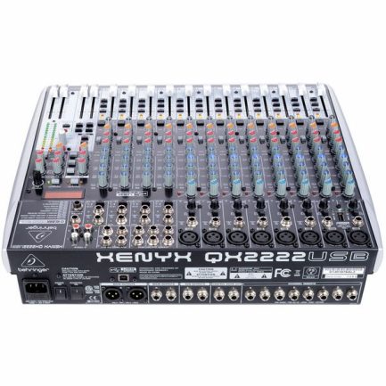 Mixer audio Behringer Xenyx QX2222USB a 22 canali con fader da 60mm - immagine 3