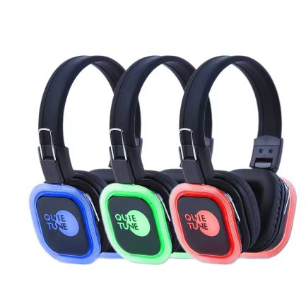 Cuffie Silent Disco Wireless Con LED RGB Silenziose Per Disco Party Ricaricabili - immagine 3